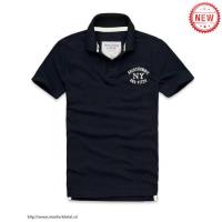 heren abercrombie fitch korte polo t-shirt koningsblauw ny Gewoon Kopen 71h6i937